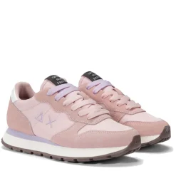 Scarpe Donna Sun68 Sneakers Ally Nylon Solid Colore Rosa - Z44201