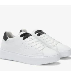 Scarpe Donna Sun68 Sneakers Grace Leather Colore Bianco - Nero - Z35226