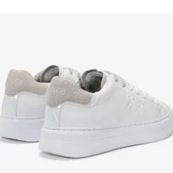 Scarpe Donna Sun68 Sneakers Grace Leather Colore Bianco - Bianco - Z35226