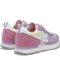 Scarpe Donna Sun68 Sneakers Stargirl Multicolor Colore Lilla - Z35211