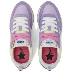 Scarpe Donna Sun68 Sneakers Stargirl Multicolor Colore Lilla - Z35211