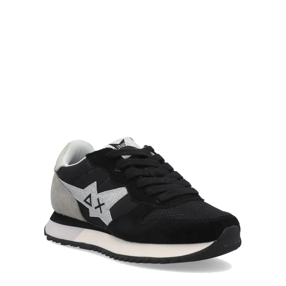 Scarpe Donna Sun68 Sneakers Stargirl Glitter Logo Colore Nero - Z35212