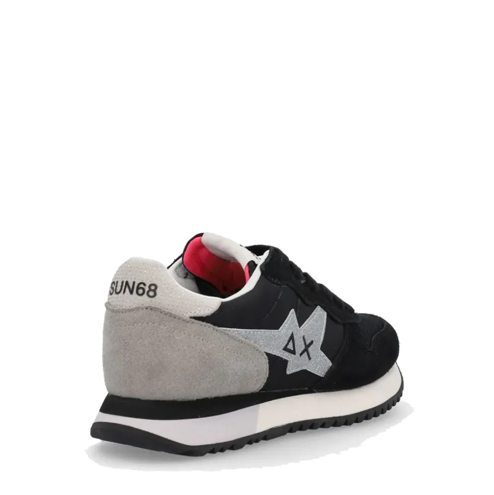 Scarpe Donna Sun68 Sneakers Stargirl Glitter Logo Colore Nero - Z35212
