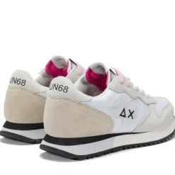 Scarpe Donna Sun68 Sneakers Stargirl Glitter Logo Colore Bianco - Z35212