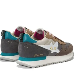 Scarpe Donna Sun68 Sneakers Stargirl Multicolor Colore Grigio Scuro - Z44209