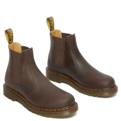 Scarpe DR. MARTENS Stivaletti Chelsea linea 2976 YS in Pelle Crazy Horse Dark Brown