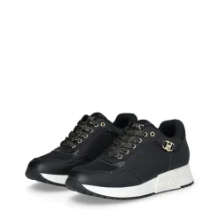 Scarpe LIU JO Kiss 719 Sneakers Running Traforata Nera