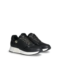 Scarpe LIU JO Kiss 719 Sneakers Running Traforata Nera