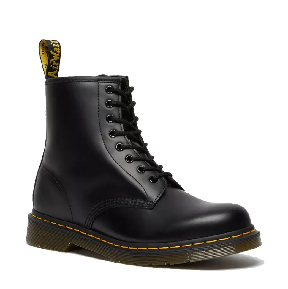 Scarpe Unisex DR. MARTENS Stivali linea 1460 in Pelle Nera