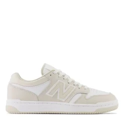 Scarpe Unisex NEW BALANCE Sneakers 480 in Pelle colore Timberwolf e White