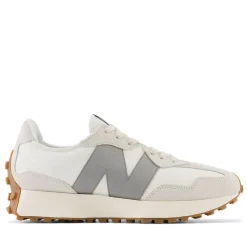 Scarpe Unisex NEW BALANCE Sneakers 327 in Pelle colore Moonbeam e Shadow Grey