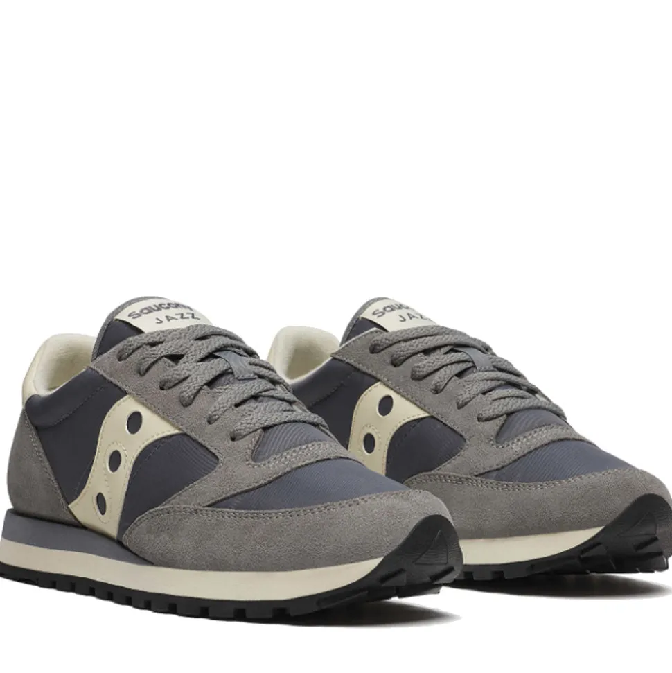 Scarpe Unisex Saucony Sneakers Jazz Grey - Off White