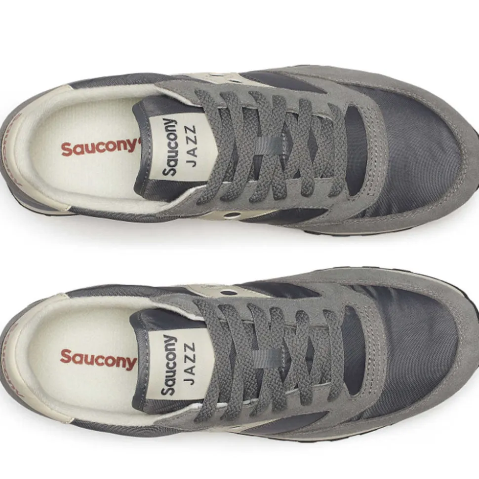 Scarpe Unisex Saucony Sneakers Jazz Grey - Off White