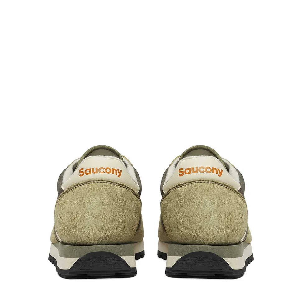 Scarpe Unisex Saucony Sneakers Jazz Olive - Off White