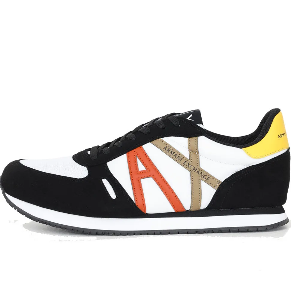 Scarpe Uomo ARMANI EXCHANGE Sneakers Colore Black - Optical White