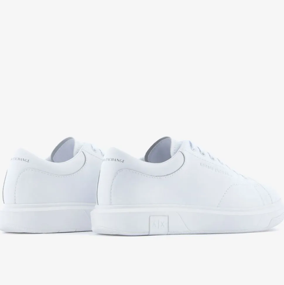 Scarpe Uomo ARMANI EXCHANGE Sneakers in Pelle Colore Bianco