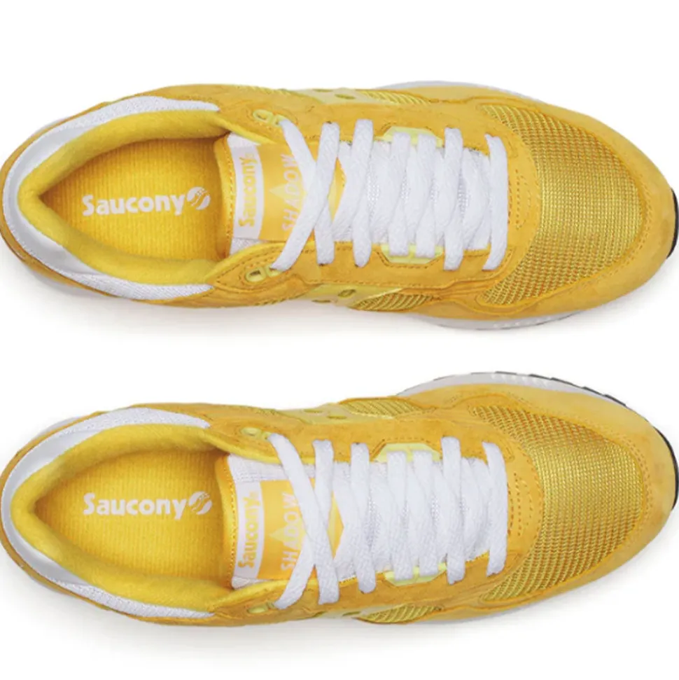 Scarpe Uomo Saucony Sneakers Shadow 5000 Mustard - White
