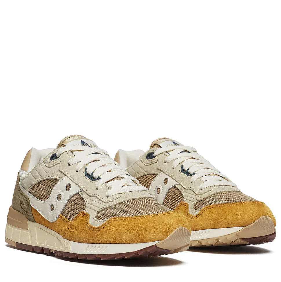 Scarpe Uomo Saucony Sneakers Shadow 5000 Beige - Off White