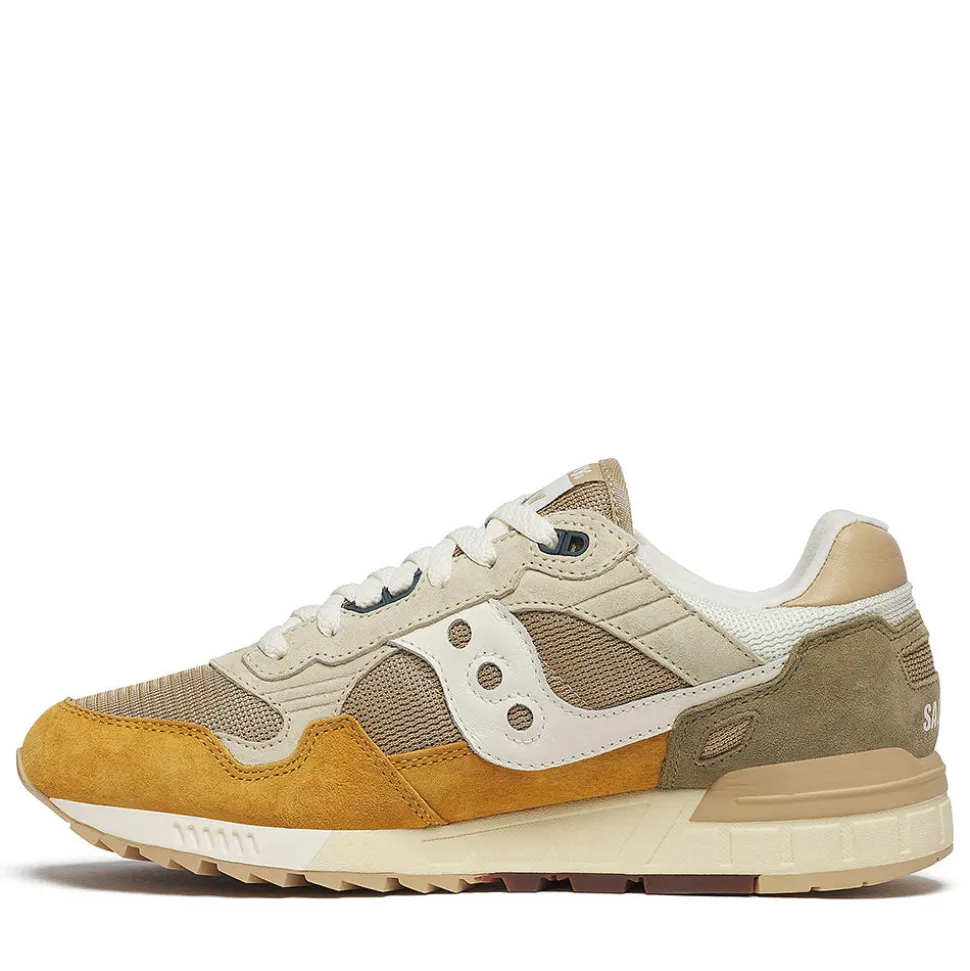 Scarpe Uomo Saucony Sneakers Shadow 5000 Beige - Off White