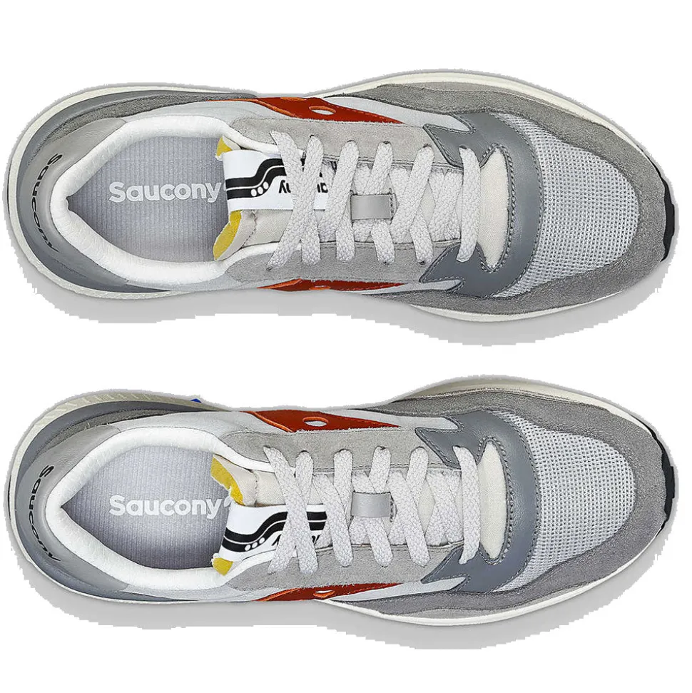 Scarpe Uomo Saucony Sneakers Jazz NXT Grey - Red