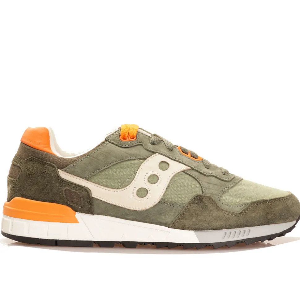 Scarpe Uomo Saucony Sneakers Shadow 5000 Forest Orange