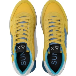 Scarpe Uomo Sun68 Sneakers Jaki 2.0 Solid Giallo