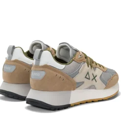 Scarpe Uomo Sun68 Sneakers Jaki Outdoor Colore Beige