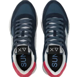 Scarpe Uomo Sun68 Sneakers Jaki 2.0 Solid Navy Blue