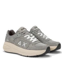 Scarpe Uomo Sun68 Sneakers Jupiter Colore Grigio Scuro - Z44140