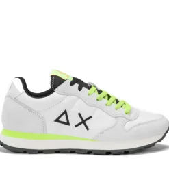 Scarpe Uomo Sun68 Sneakers Tom Fluo Bianco - Z35102