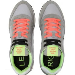 Scarpe Uomo Sun68 Sneakers Tom Fluo Grigio Chiaro - Z35102