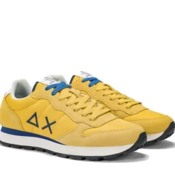 Scarpe Uomo Sun68 Sneakers Tom Solid Giallo - Z35101