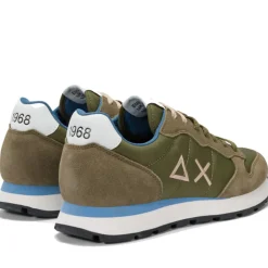 Scarpe Uomo Sun68 Sneakers Tom Solid Militare - Z35101