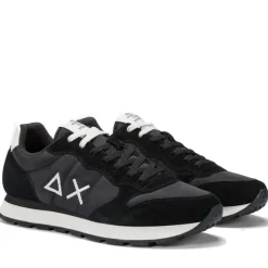 Scarpe Uomo Sun68 Sneakers Tom Solid Nero - Z35101