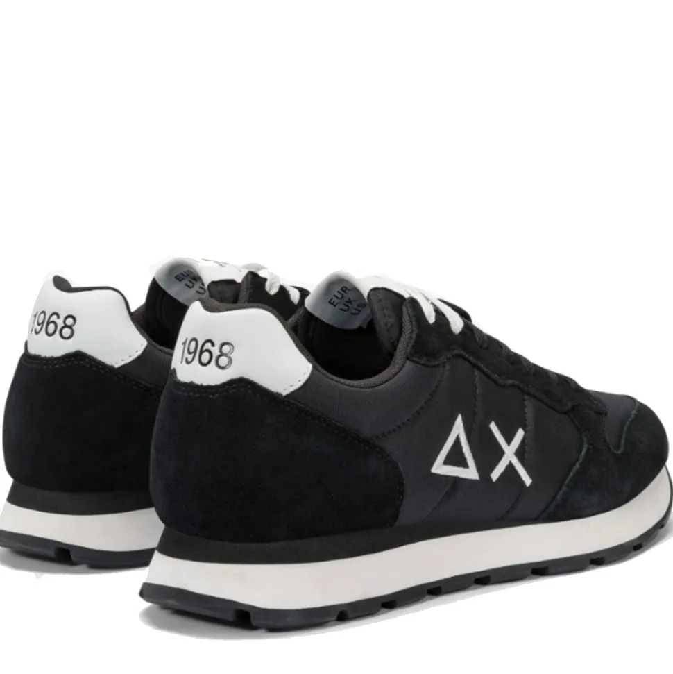 Scarpe Uomo Sun68 Sneakers Tom Solid Nero - Z35101