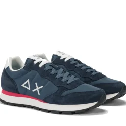 Scarpe Uomo Sun68 Sneakers Tom Solid Navy Blue