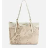 Shopping Bag 1A Classe Alviero Martini linea Ritual Bag stampa Geo Safari LC19