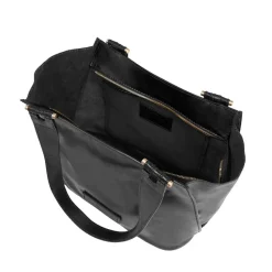Shopping Bag Donna THE BRIDGE linea Febe in Pelle Nera