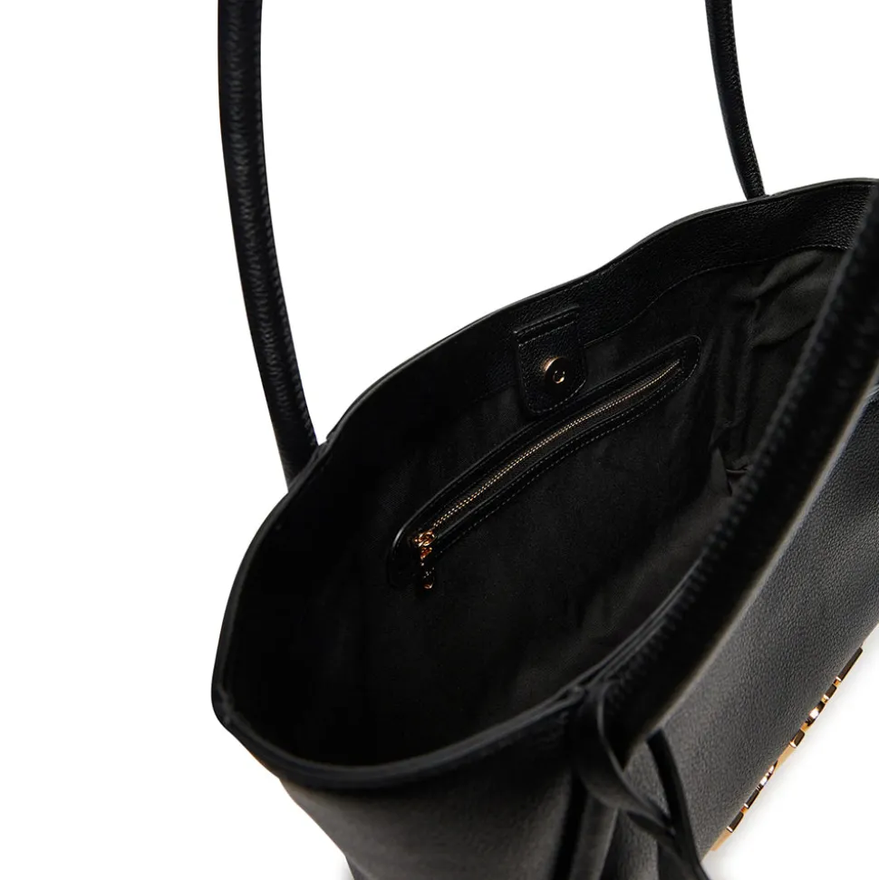 Shopping Bag LOVE MOSCHINO linea Cut Out Logo Nero