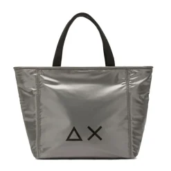 Shopping Bag Small SUN68 linea Jacqueline Laminated Argento