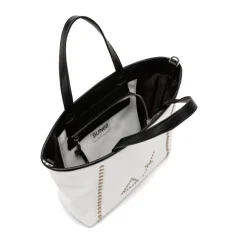 Shopping Bag Small SUN68 linea Jacqueline Studs Bianca