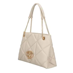 Shopping Bag Trapuntata LOVE MOSCHINO linea Embossed Avorio