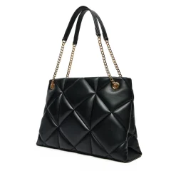 Shopping Bag Trapuntata LOVE MOSCHINO linea Embossed Nero