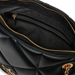 Shopping Bag Trapuntata LOVE MOSCHINO linea Embossed Nero
