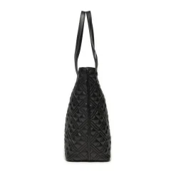 Shopping Bag Trapuntata LOVE MOSCHINO linea Lettering Logo colore Nero