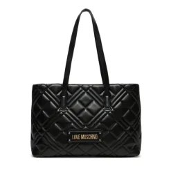 Shopping Bag Trapuntata LOVE MOSCHINO linea Quilted colore Nero JC4373