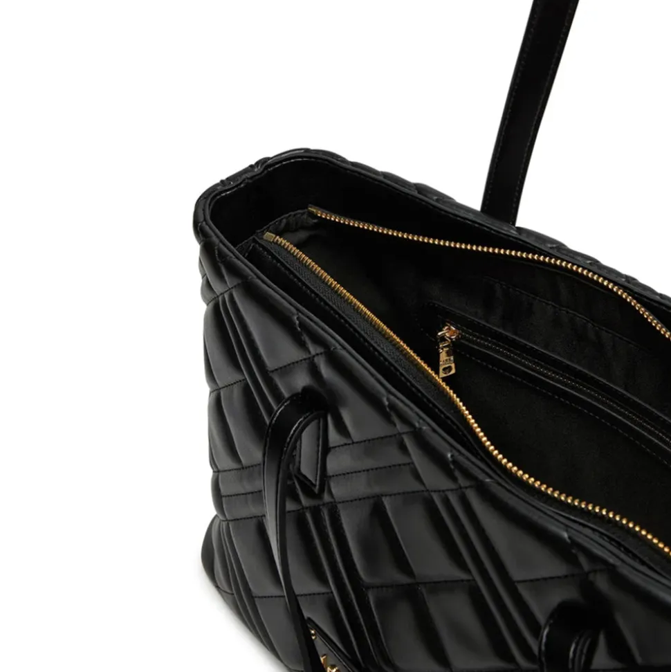 Shopping Bag Trapuntata LOVE MOSCHINO linea Quilted colore Nero JC4373