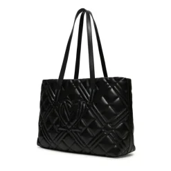 Shopping Bag Trapuntata LOVE MOSCHINO linea Quilted colore Nero JC4373