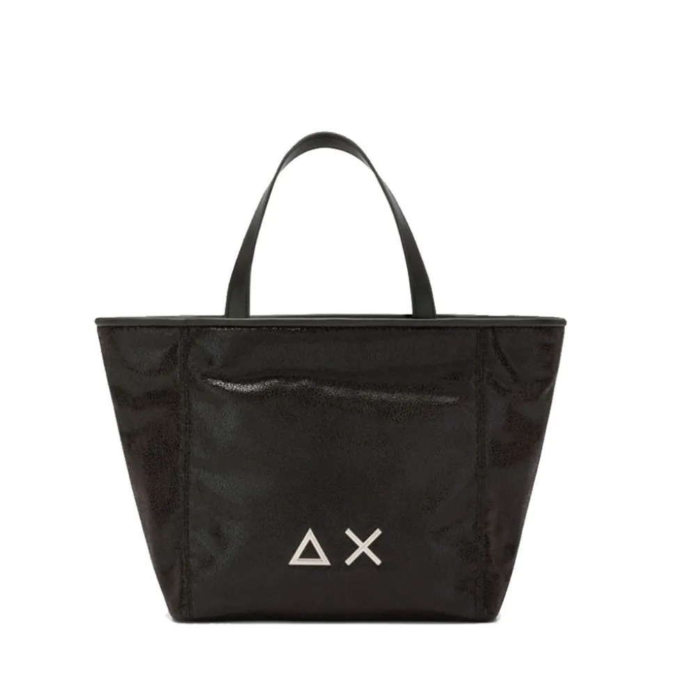 Shopping Bag XS SUN68 linea Jacqueline Glitter Nero
