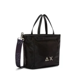 Shopping Bag XS SUN68 linea Jacqueline Glitter Nero